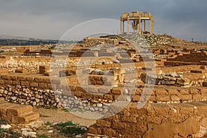 Ruins of the biblical Beersheba, Tel Be'er Sheva