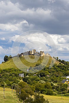 Ruins of Branc castle near Myjava, Slovakia