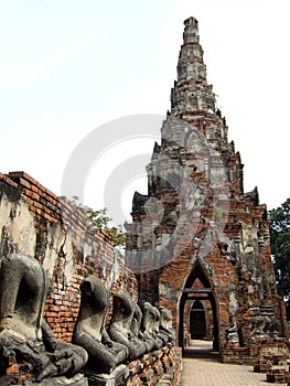 Ruins buddhist temple