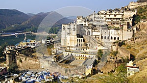 The ruins of the Bundi Palace.