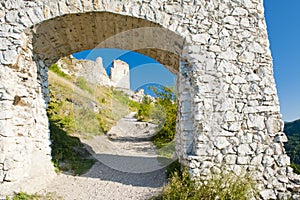 ruins of Cachtice Castle, Slovakia