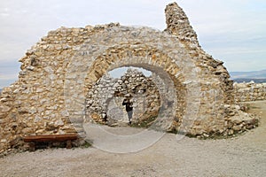 Ruins on Cachtice castle