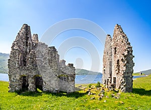 Ruins of Calda house, Scotland photo
