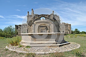 Ruins in Canale Monterano