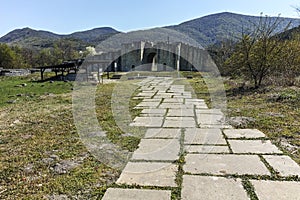 Ruins of The capital city of the First Bulgarian Empire medieval stronghold Great Preslav Veliki Preslav, Shumen Region