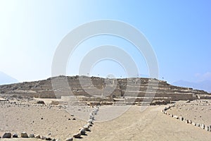 Ruins of the Caral-Supe civilization, Peru