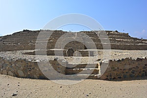 Ruins of the Caral-Supe civilization, Peru