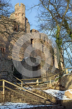 Ruins castle Auerbach (Auerbacher castle)