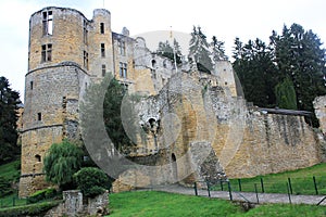 Ruins of Castle in Beaufort, Luxembourg