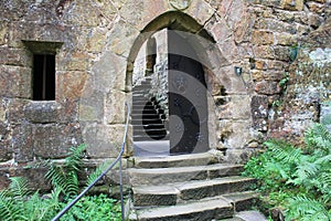 Ruins of Castle in Beaufort, Luxembourg