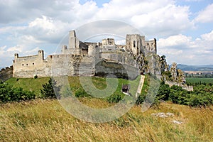 Ruins of castle Beckov, Slovakia