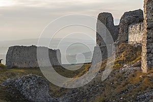 Ruins of castle Branc in Slovakia