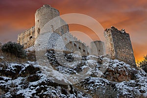 Ruins of the Castle Calascio photo