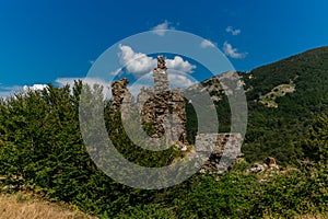 Ruins of a castle in Corsica along the GR20 route - 4