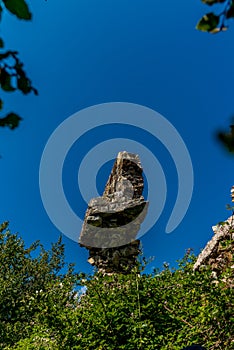 Ruins of a castle in Corsica along the GR20 route - 5