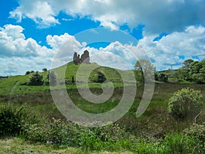 Ruins of a castle on a Hill