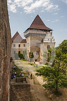 Ruins of the castle of Lipnice nad Sazavou