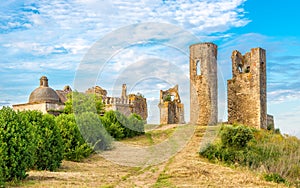 Ruins of Castle Montemor-o-Novo - Portugal photo