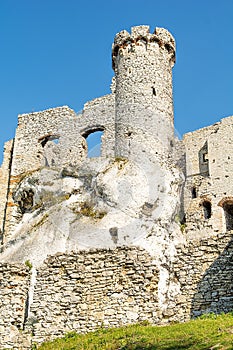 Ruins of castle Ogrodzieniec Poland