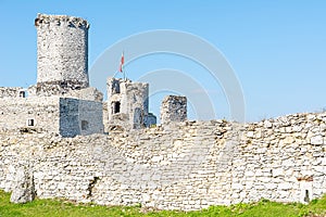 Ruins of castle Ogrodzieniec Poland