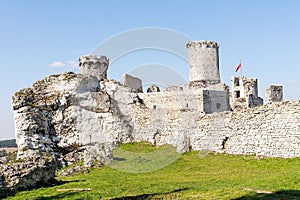 Ruins of castle Ogrodzieniec Poland