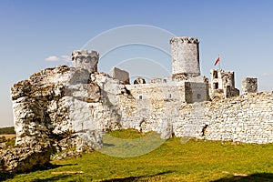 Ruins of castle Ogrodzieniec Poland