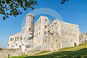 Ruins of castle Ogrodzieniec Poland