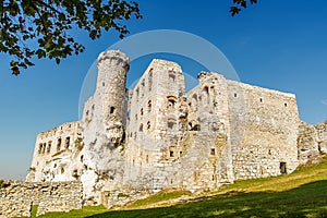 Ruins of castle Ogrodzieniec Poland