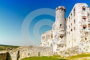 Ruins of castle Ogrodzieniec Poland