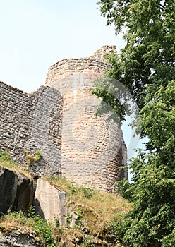 Ruins of castle Pecka