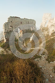 Ruins of castle plavecky hrad