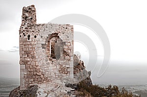 Ruins of the castle of Portilla photo