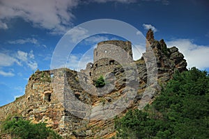 Ruins of castles and forts Filakovo, Slovakia
