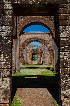 Ruins of Cathedral of Sao Miguel das Missoes photo