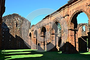Ruins of Cathedral of SÃÂ£o Miguel Arcanjo. photo