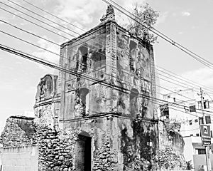 Ruins of the Church of Our Lady of Conception, Guarapari, State of EspÃÂ­rito Santo, Brazil photo
