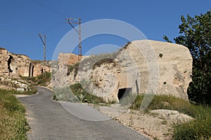 Ruins in Cavusin Village, Cappadocia