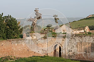 Ruins of Cellah in Rabat with