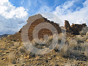 Ruins at Chaco Canyon National Historical Park photo