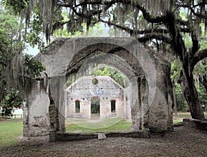 The ruins of the Chapel of Ease