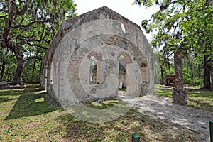 Ruins of the Chapel of Ease near Beaufort, South Carolina