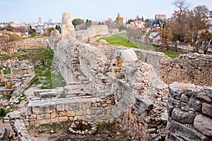 The ruins of Chersonesos