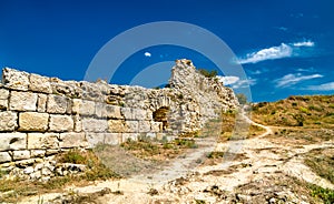 Ruins of Chersonesus, an ancient greek colony. Sevastopol, Crimea