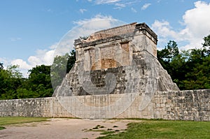 Ruins of Chichen Itza pre-Columbian Mayan city. Mexico