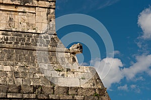 Ruins of Chichen Itza pre-Columbian Mayan city. Mexico