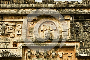 Ruins of Chichen Itza pre-Columbian Mayan city. Mexico