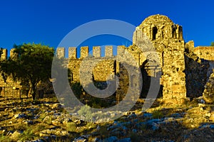 Ruins of church in Alanya fortress