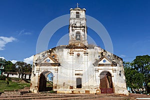 Ruins of the church of Santa Ana in Trinidad, Cuba photo