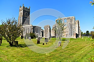 Ruins Church St Andrew, Walberswick UK,