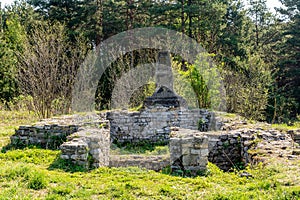 Ruins of the church in Stary Olkusz Poland